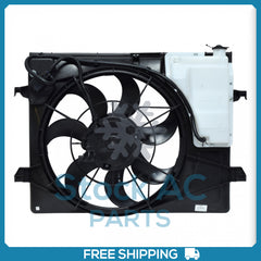 New A/C Radiator-Condenser Fan for Kia Forte, Forte Koup - 2010 to 2013