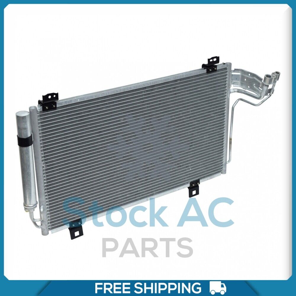 New A/C Condenser for Mazda 3, 3 Sport, 6 - 2014 to 2020 - Qualy Air