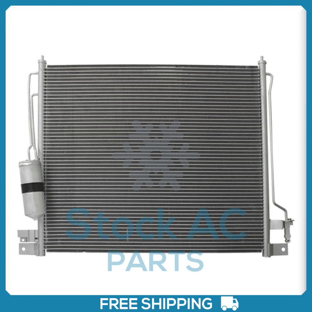 New AC Condenser w/Drier for Nissan Frontier, Pathfinder, XTerra/ Suzuki Equator - Qualy Air