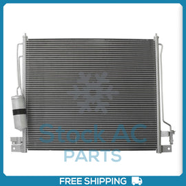 New AC Condenser w/Drier for Nissan Frontier, Pathfinder, XTerra/ Suzuki Equator - Qualy Air