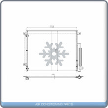 Load image into Gallery viewer, A/C Condenser for Honda Civic - 2016 2017 2018 2019 2020 2021 QL - Qualy Air