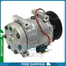Load image into Gallery viewer, A/C Compressor SD7H15 for Ford F-450 Super Duty, F-550 Super Duty, F650, F... QR - Qualy Air
