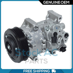 New OEM A/C Compressor for Toyota Corolla 1.8L / Matrix 1.8L - 2011 to 2014