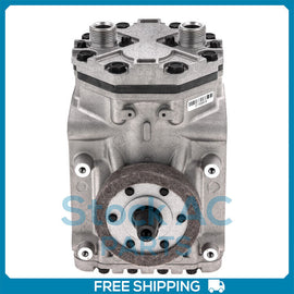 A/C Compressor York Tube-o fits American / Case IH / International / Jeep /... - Qualy Air