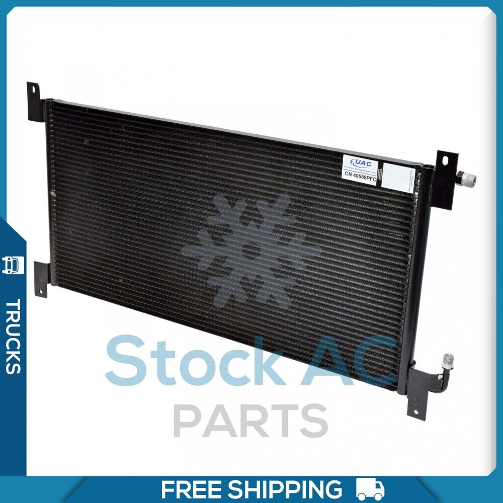 New A/C Condenser for Peterbilt 330 - 1995 to 2009 - OE# 1803722 QU - Qualy Air