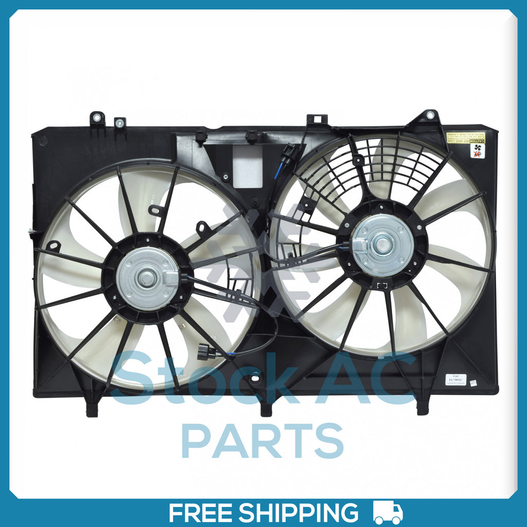 A/C Radiator-Condenser Fan for Lexus RX350 - 2010-15 / Toyota Sienna - 2011-16 - Qualy Air