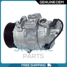Load image into Gallery viewer, New OEM A/C Compressor fits BMW X3 - 2011 to 2017 / BMW X4 - 2015 to 2016 - Qualy Air