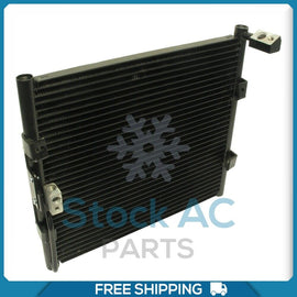 New AC Condenser for Honda Civic, Civic del Sol - 1992 to 1993 - OE# 80110SR1A22 - Qualy Air