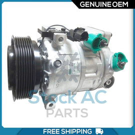 New OEM A/C Compressor fits Hyundai IX55, Veracruz (Diesel) - OE# 977013J010 - Qualy Air