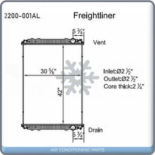 Load image into Gallery viewer, NEW Radiator for Freightliner Business Class M2, Century Class, Columbia.. QL - Qualy Air