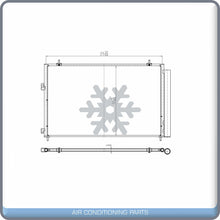 Load image into Gallery viewer, A/C Condenser for Toyota RAV4 - 2013 2014 2015 2016 2017 2018 QL - Qualy Air
