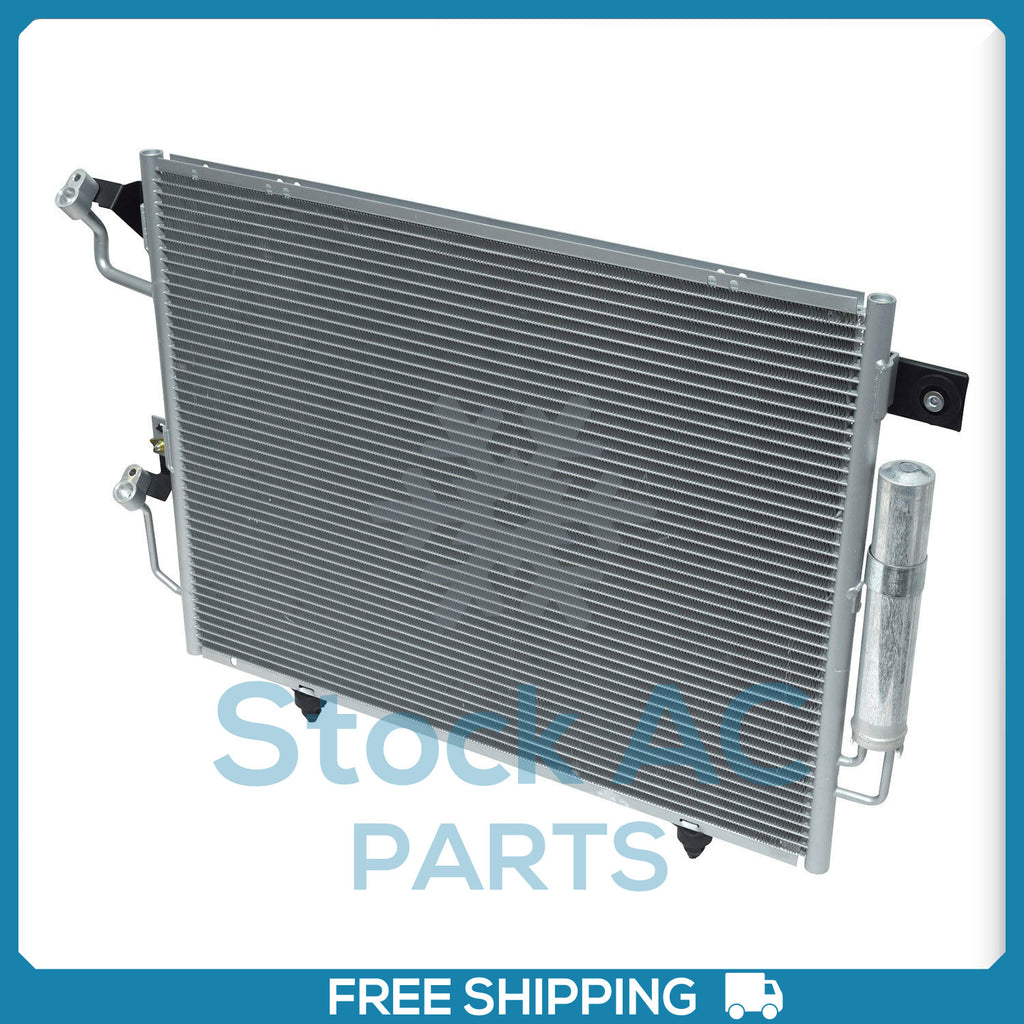 New A/C Condenser for Mitsubishi Montero - 2000 to 2006 - OE# 7812A050 QU - Qualy Air