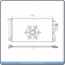 Load image into Gallery viewer, A/C Condenser for Sportage / Tucson QL - Qualy Air