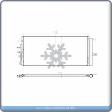 Load image into Gallery viewer, A/C Condenser for Lincoln MKZ QL - Qualy Air