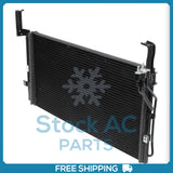 New A/C Condenser fits Hyundai Santa Fe - 2001 to 2006 - OE# 9760626000