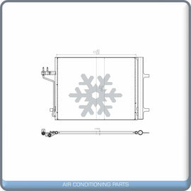 A/C Condenser for Ford C-Max, Escape QL - Qualy Air