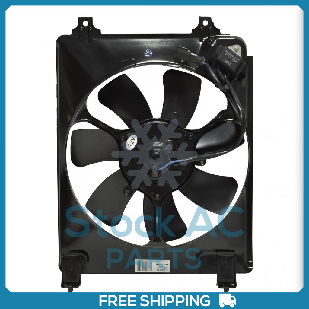 New A/C Radiator-Condenser Fan for Honda Civic - 2006 to 2011 - Qualy Air