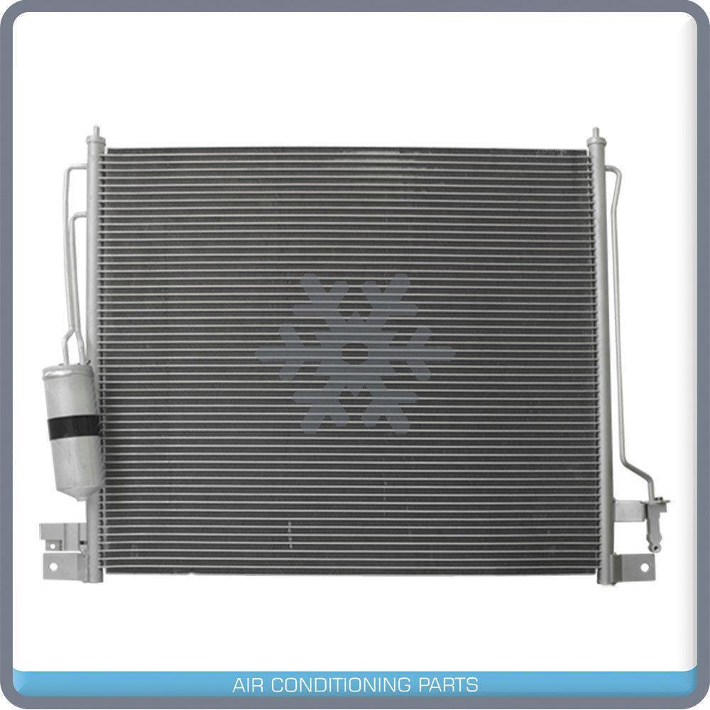 New AC Condenser w/Drier for Nissan Frontier, Pathfinder, XTerra/ Suzuki Equator - Qualy Air
