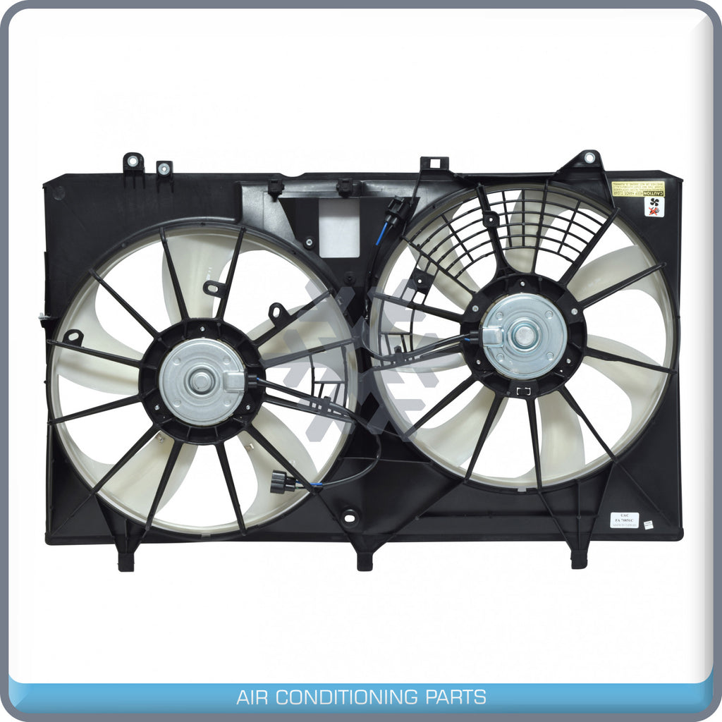 A/C Radiator-Condenser Fan for Lexus RX350 - 2010-15 / Toyota Sienna - 2011-16 - Qualy Air