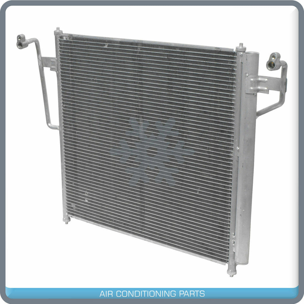 A/C Condenser for Infiniti QX56 2004 to 2010 / Nissan Armada, Titan 2005 to 2015 - Qualy Air