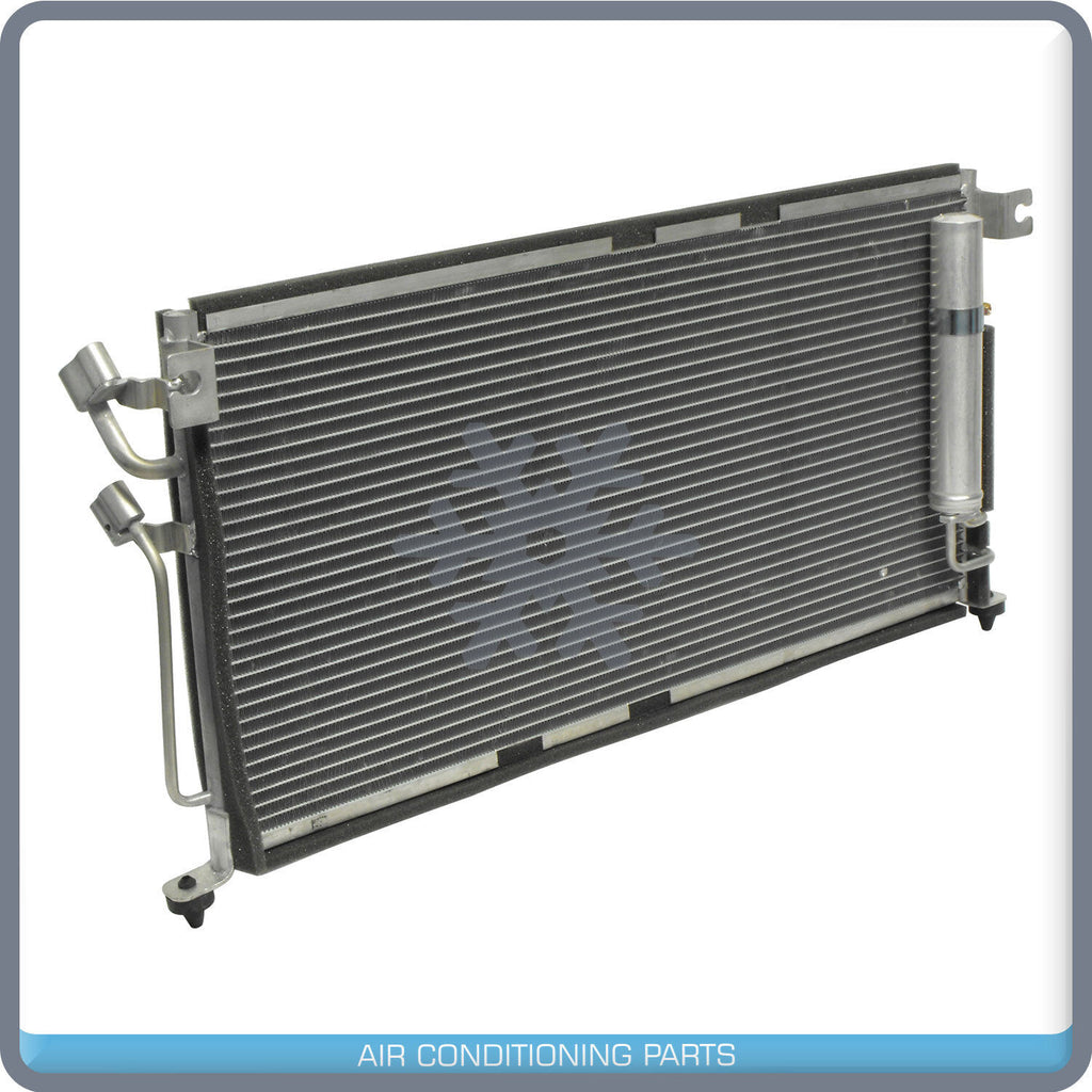New A/C Condenser w/ Drier for Mitsubishi Lancer - 2004 to 2006 - OE# 7812A049 - Qualy Air