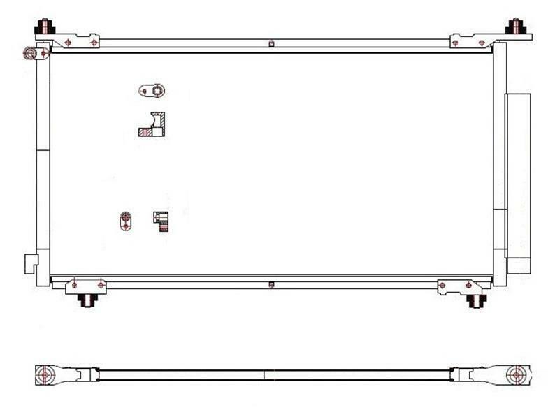 A/C Condenser for Honda CR-V, Element QR - Qualy Air