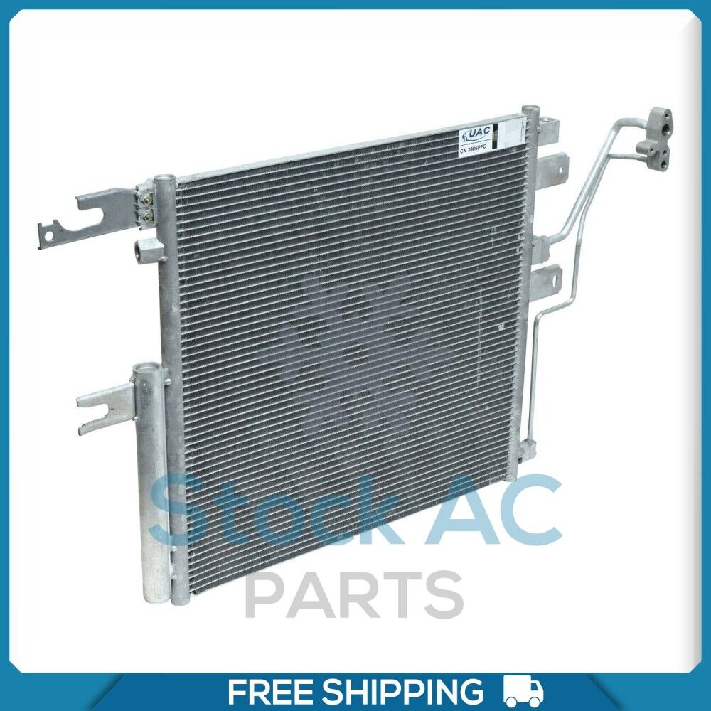New A/C Condenser for Dodge Ram / Ram 2500, 3500, 4500, 5500 - 6.7L DIESEL ONLY - Qualy Air