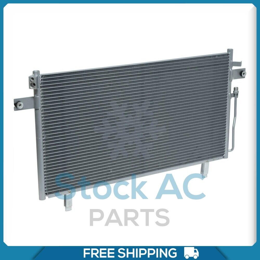 New A/C Condenser for Infiniti QX4 1998 to 2000 / Nissan Pathfinder 1997 to 2001 - Qualy Air