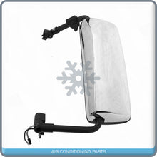 Load image into Gallery viewer, Chrome Mirror Driver Left Side Power Heated Assembly fit 04-12 Volvo VNL Truck - Qualy Air