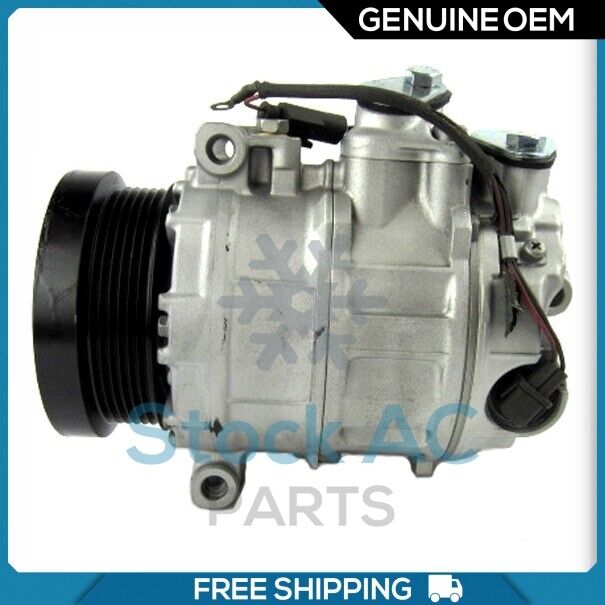 A/C Compressor OEM Denso 7SEU17C for Mercedes-Benz SL500 QR - Qualy Air