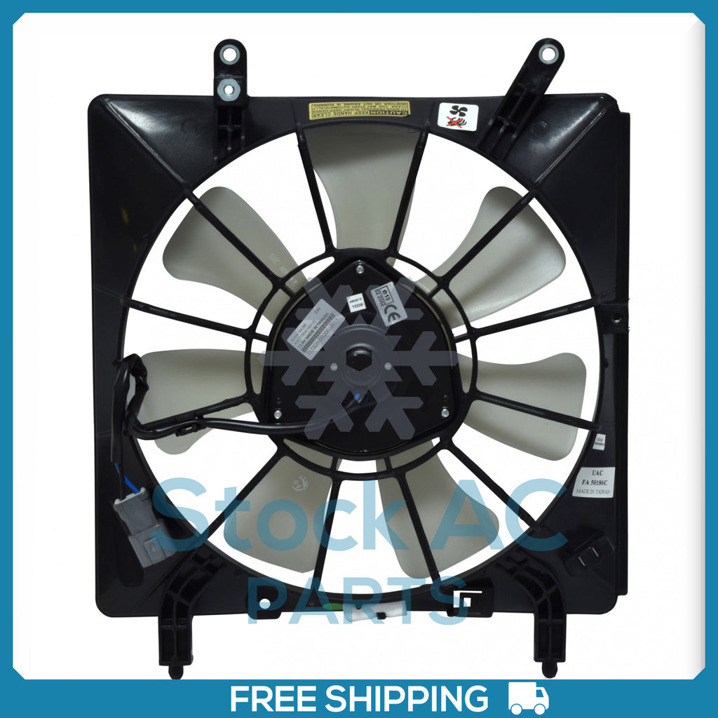 New A/C Radiator-Condenser Fan for Acura RSX 2002 to 2006 - OE# 38611PNA003 - Qualy Air
