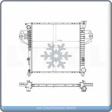 Load image into Gallery viewer, Radiator for JEEP LIBERTY 2007 V6 3.7L.. - OE# 68020278AA QL - Qualy Air