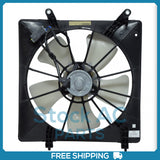 New A/C Radiator-Condenser Fan for Honda Accord - 1998 to 2002 - OE# 19015PAAA01
