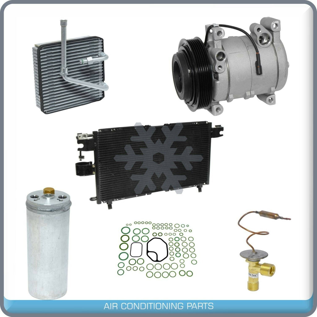 A/C Kit for 1999/2000 Isuzu Rodeo V6 QR - Qualy Air