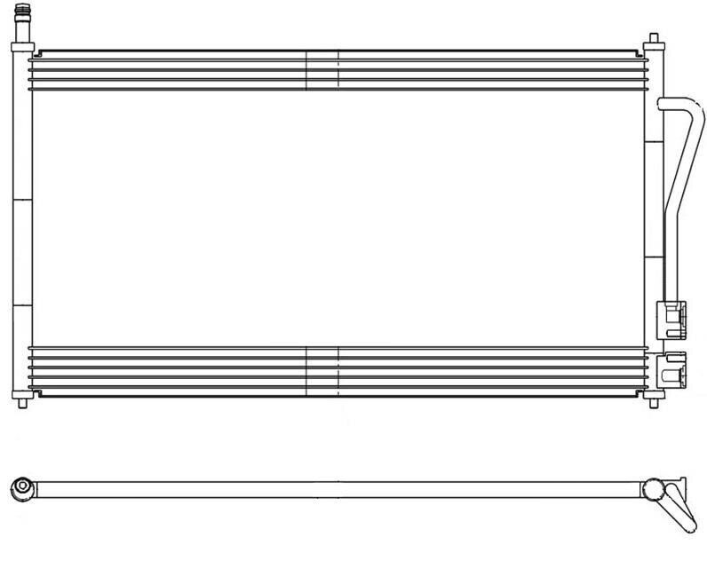 A/C Condenser for Ford Focus QR - Qualy Air