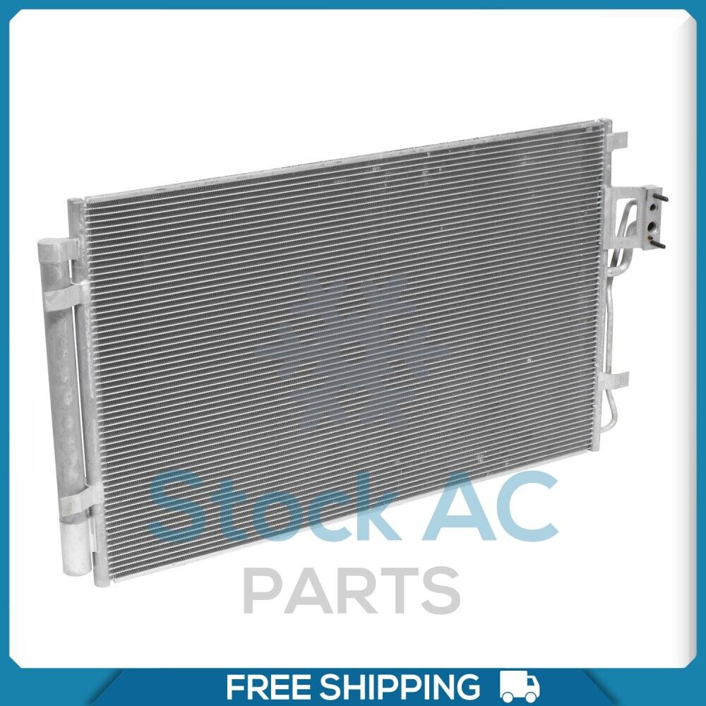 A/C Condenser for Hyundai Santa Fe - 2010 2011 2012 / Kia Sorento - 2011 to 2015 - Qualy Air