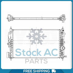 NEW Radiator fits 2016-2019 Buick Cascada, 1.6L I4 - OE# 16400-28661 QL