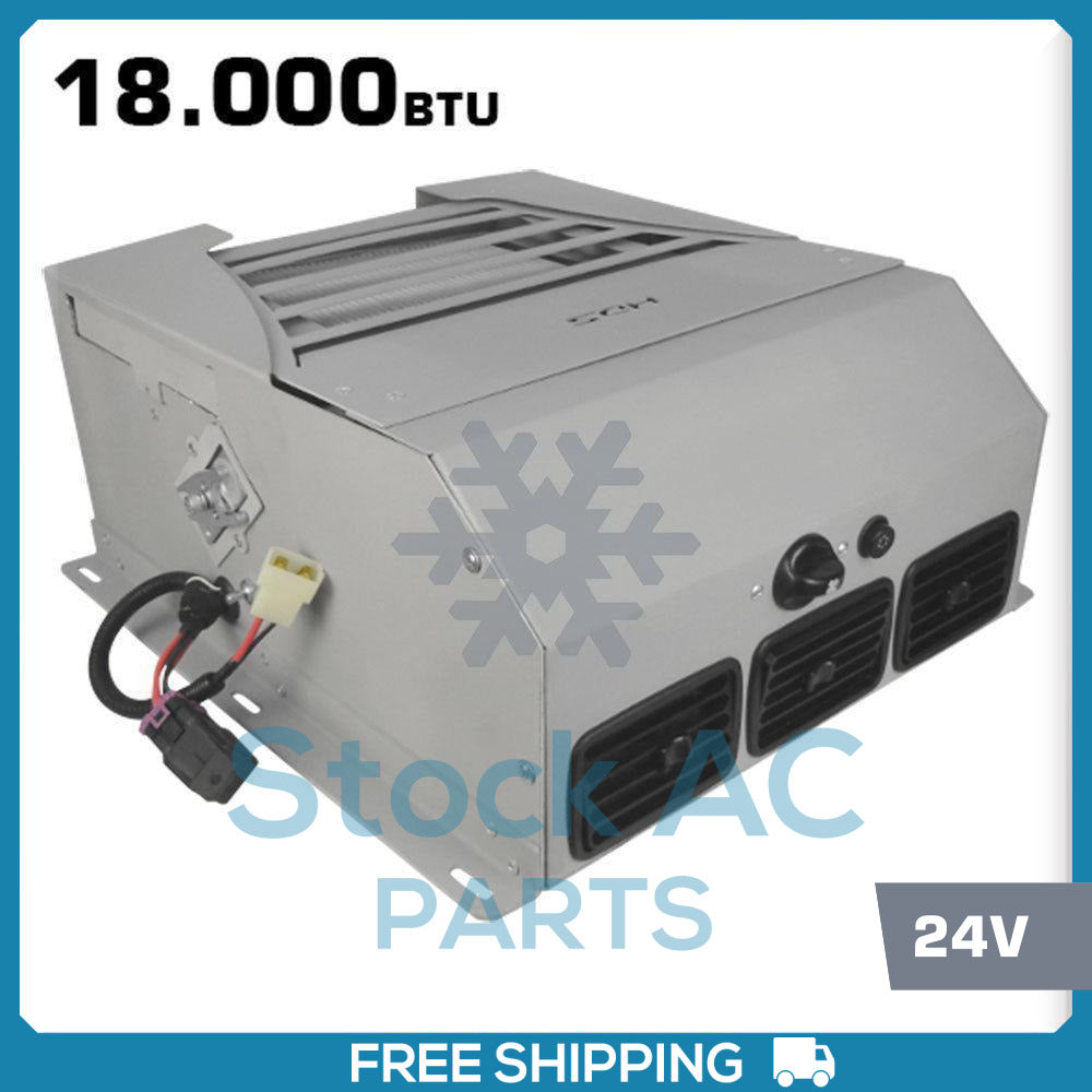 NEW A/C OFF-ROAD BACKWALL UNIT 24V -  PERFECT FIT FOR TRUCK, BUS - Qualy Air