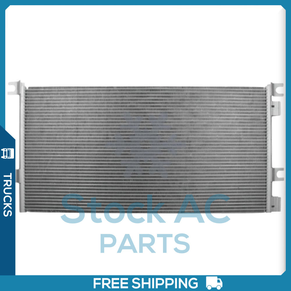 New A/C Condenser for Volvo CHU600 CXU600 GU VNL VNM 10.8L 12.7L - Qualy Air