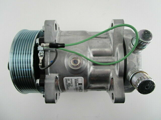 A/C Compressor OEM Sanden SD7H15 fits Case IH / Caterpillar - Qualy Air