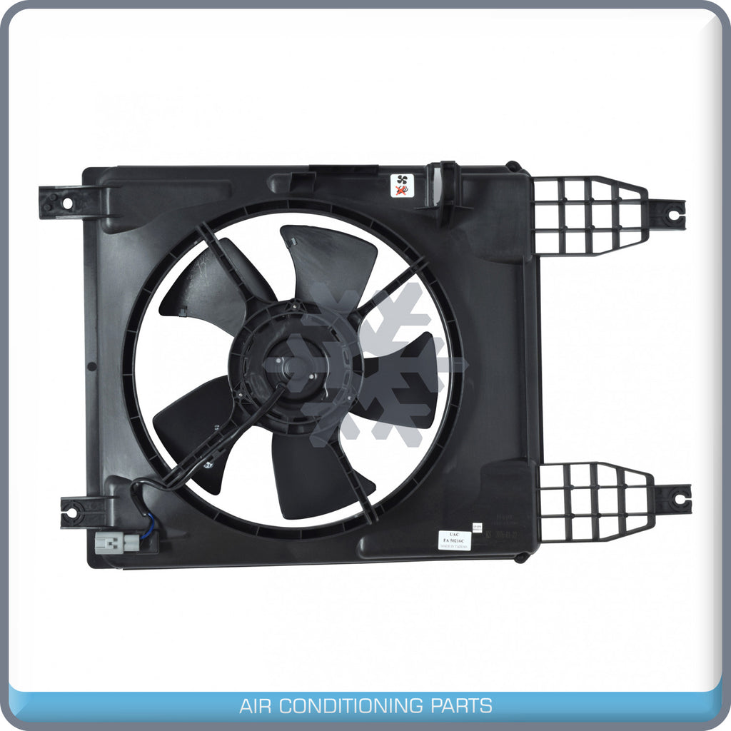 A/C Radiator-Condenser Fan for Chevrolet Aveo / Pontiac G3 QU - Qualy Air