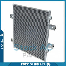 Cargar imagen en el visor de la galería, New A/C Condenser for Ford F650, F750 / INTERNATIONAL 3200 / INTERNATIONAL/NAV.. - Qualy Air