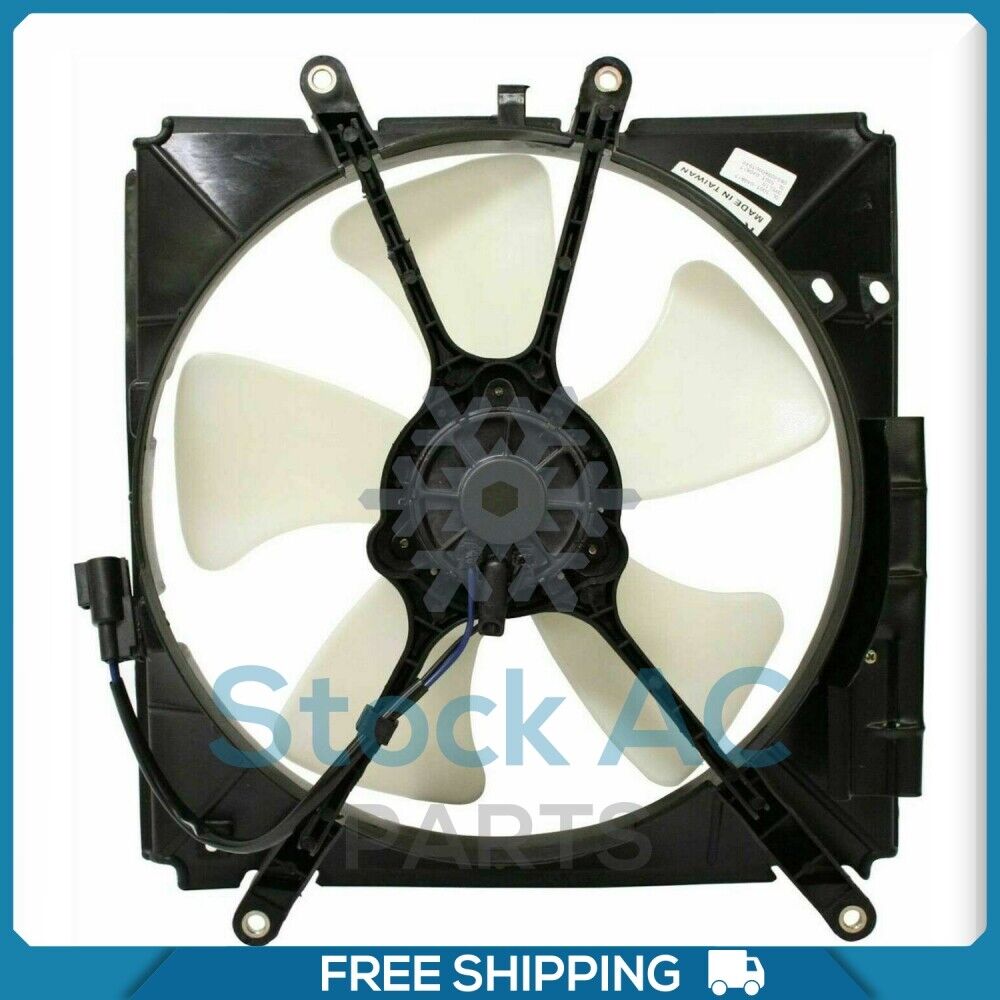 New A/C Radiator-Condenser Fan for Geo Prizm / Toyota Corolla - 1993 to 1997 - Qualy Air