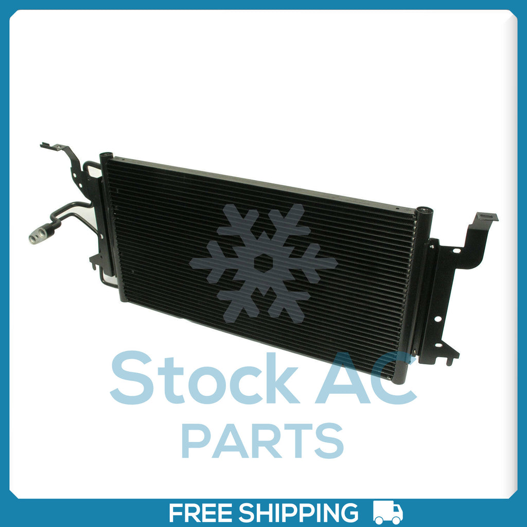 New A/C Condenser for Cadillac DeVille, Eldorado, Seville - 1996 to 2002 - Qualy Air