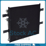 New A/C Condenser for Dodge Ram, Ram 4000, Ram 5500 - OE# 68240781AA QU