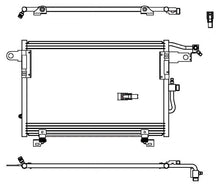 Load image into Gallery viewer, A/C Condenser for Audi 100, 100 Quattro, A6, A6 Quattro, S4, S6 QR - Qualy Air