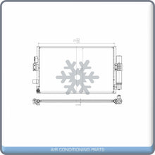 Load image into Gallery viewer, A/C Condenser for Ford Focus QL - Qualy Air