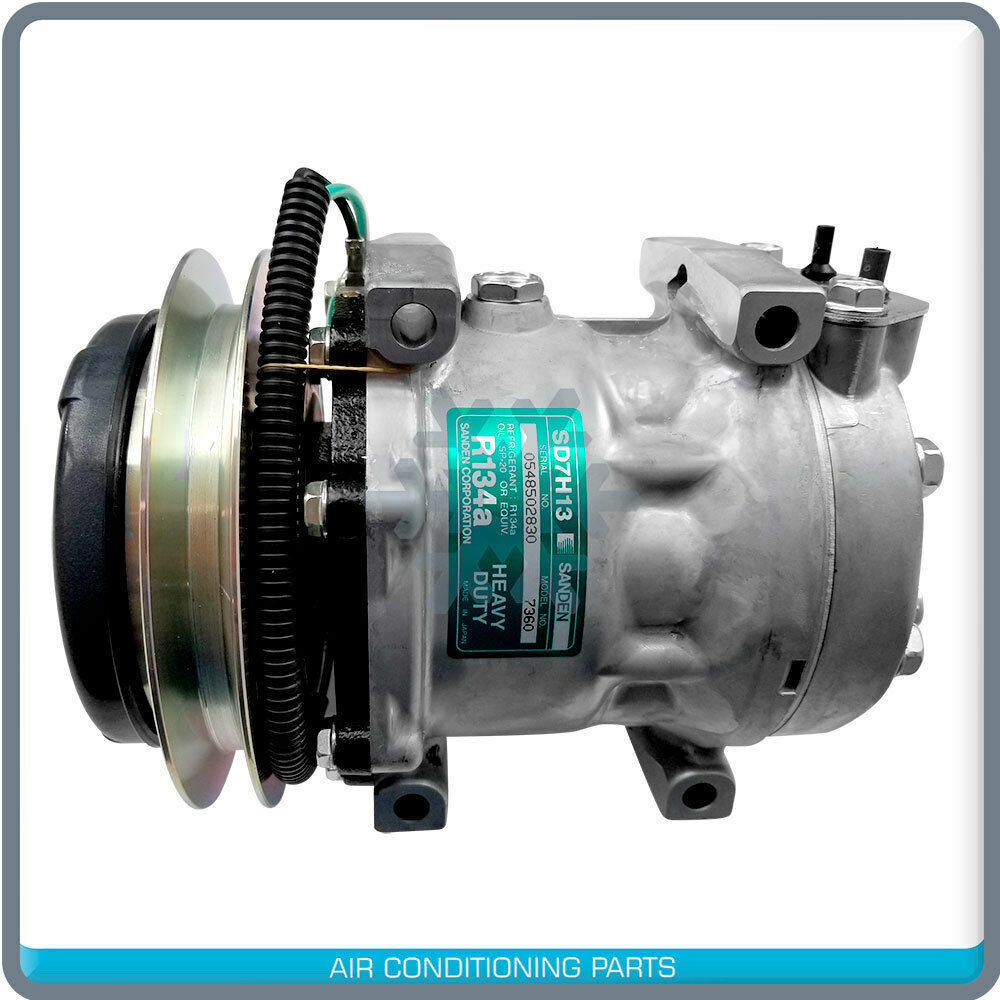 Genuine Sanden A/C Compressor Caterpillar Excavator 314C,321C Mini 308C - Qualy Air