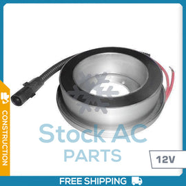 New A/C Compressor Coil For S7DH15 CATERPILLAR/CASE - 12V - CM120089 - Qualy Air