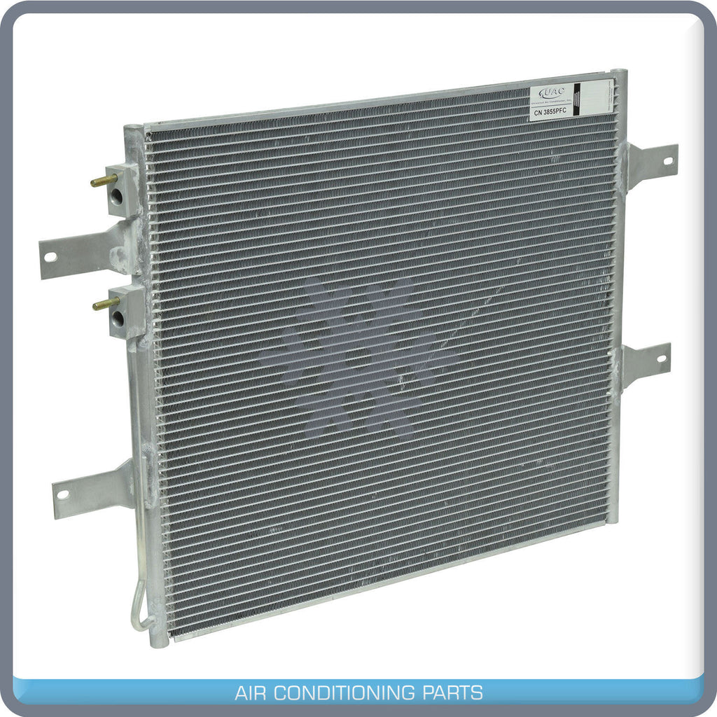New A/C Condenser Fits: 2003 - 2009 Dodge Ram 2500 - 3500 L6 5.9L Diesel - Qualy Air